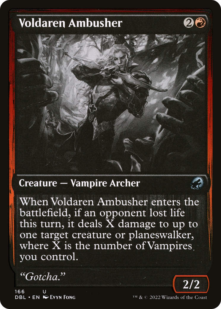 Voldaren Ambusher (DBL-166) [Innistrad: Double Feature]
