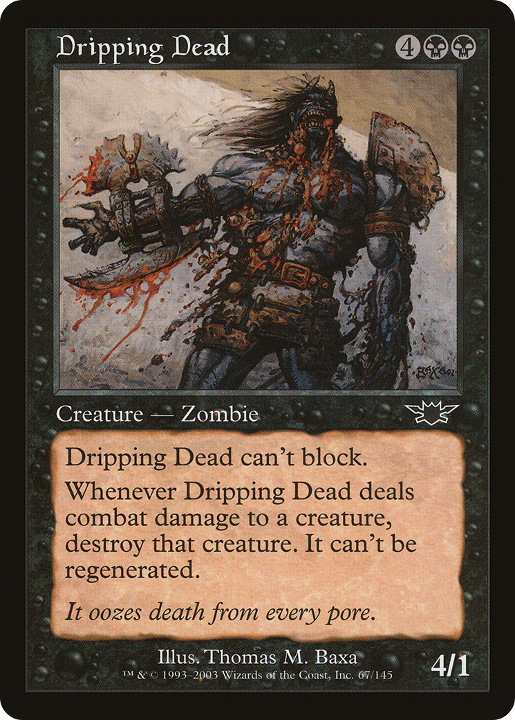 Dripping Dead (LGN-067) [Legions] Foil