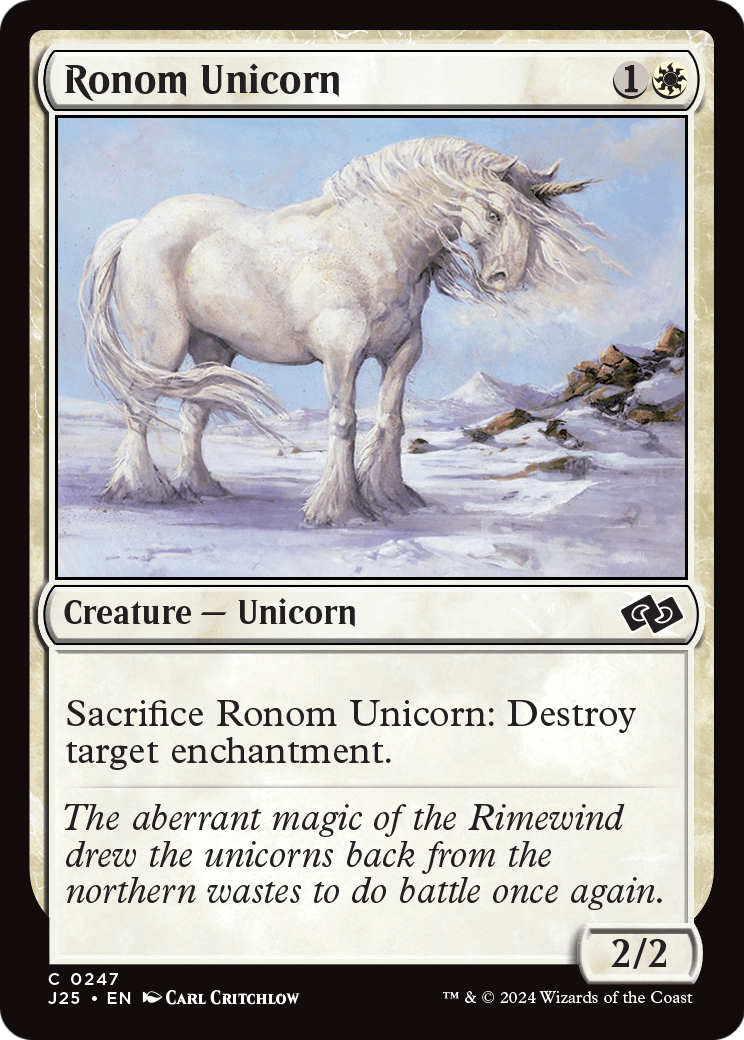 Ronom Unicorn (J25-247) [Foundations Jumpstart]
