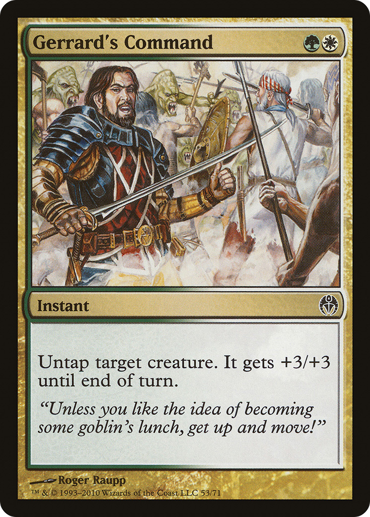 Gerrard's Command (DDE-053) [Duel Decks: Phyrexia vs. the Coalition]