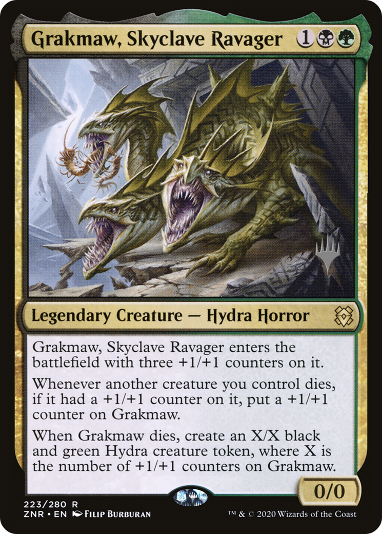 Grakmaw, Skyclave Ravager (PPZNR-223) [Promo Pack: Zendikar Rising Promos] Foil