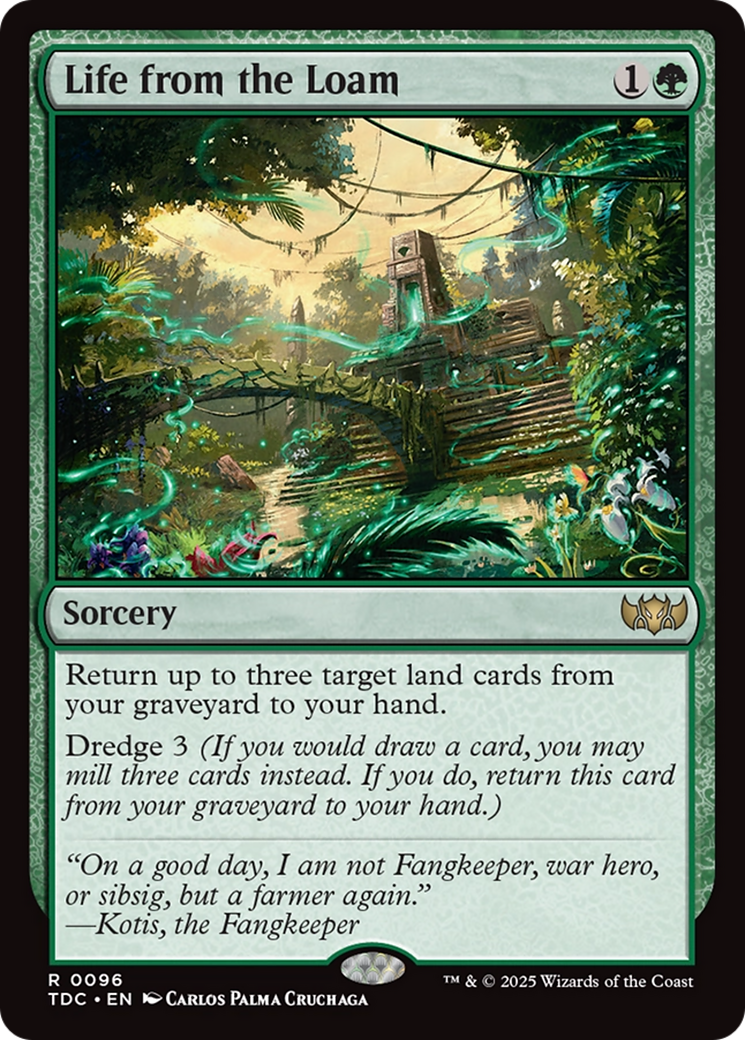 Life from the Loam (TDC-096) [Commander: Tarkir: Dragonstorm]