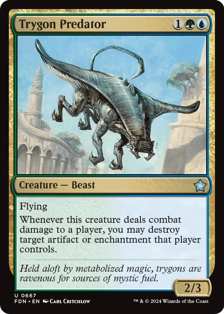 Trygon Predator (FDN-667) [Foundations]