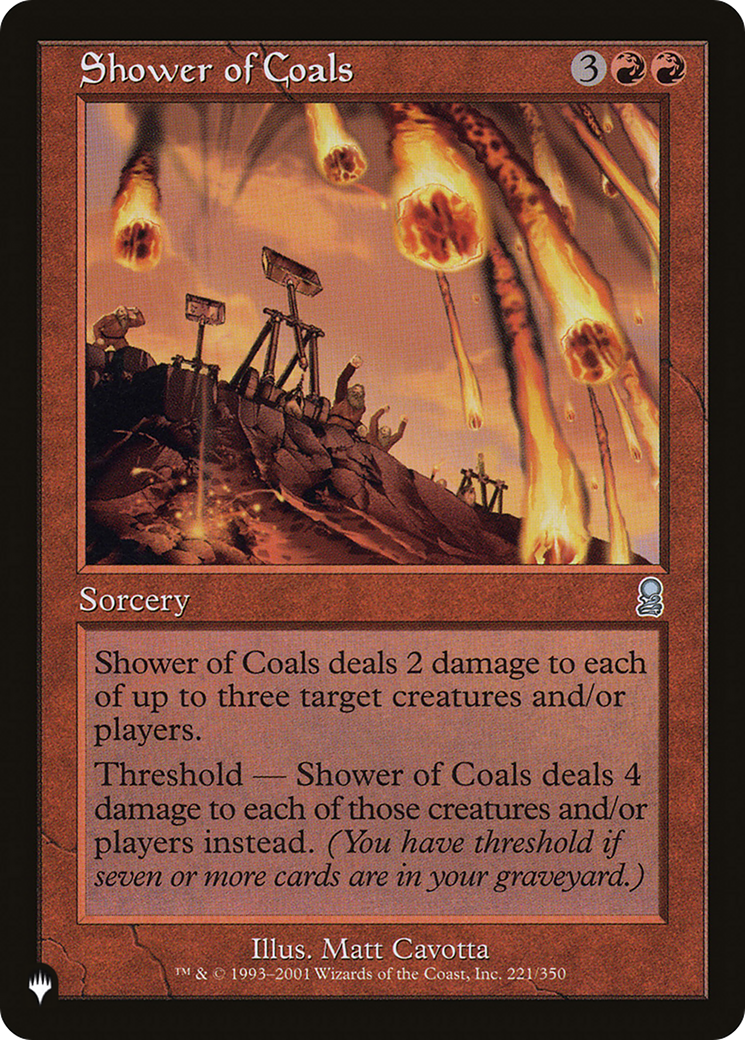 Shower of Coals (LIST-ODY-221) [The List]
