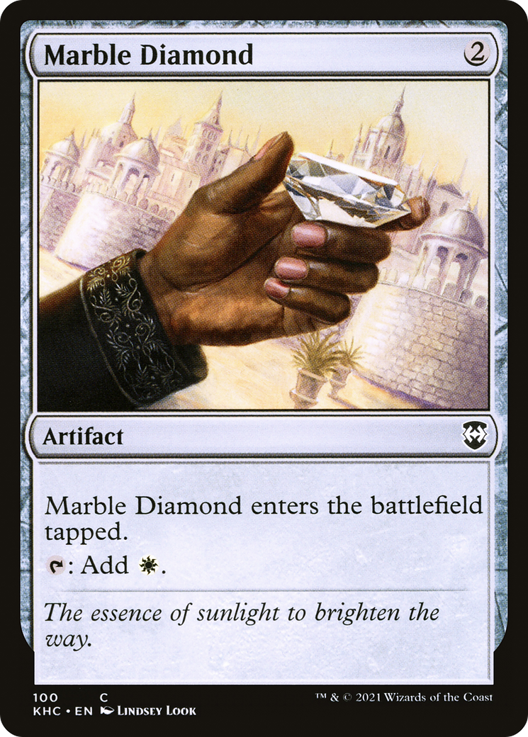 Marble Diamond (KHC-100) [Kaldheim Commander]