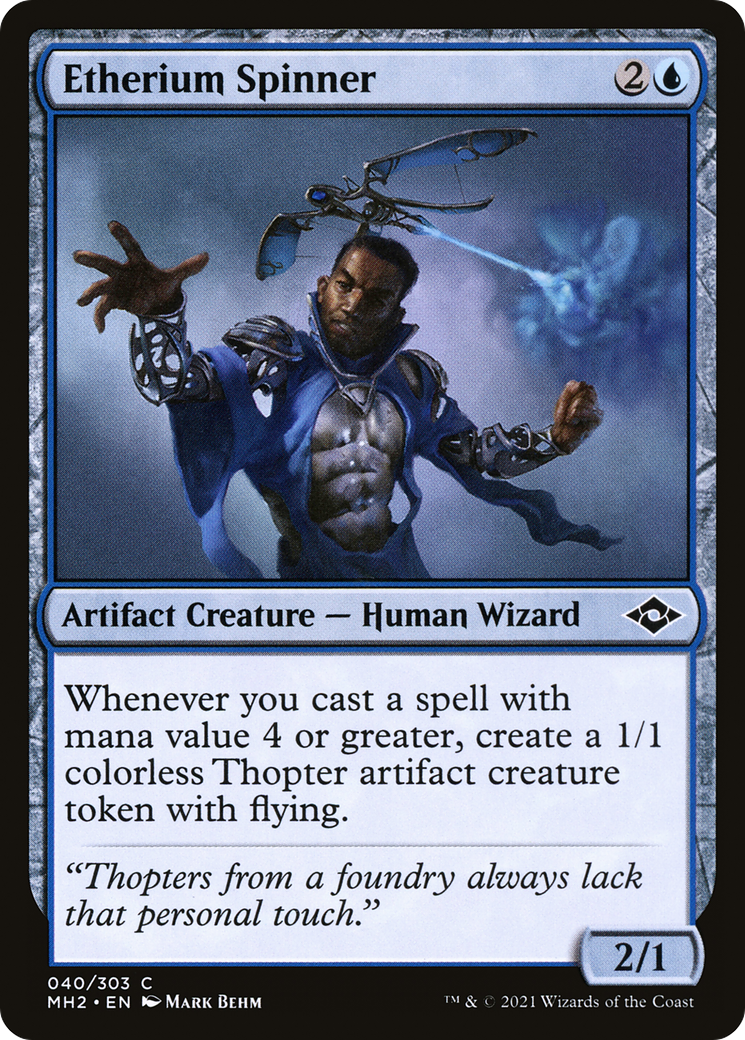 Etherium Spinner (MH2-040) [Modern Horizons 2] Foil