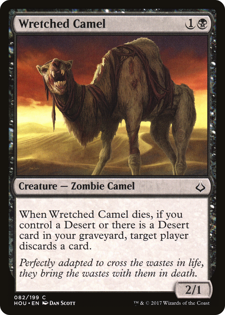 Wretched Camel (HOU-082) [Hour of Devastation] Foil