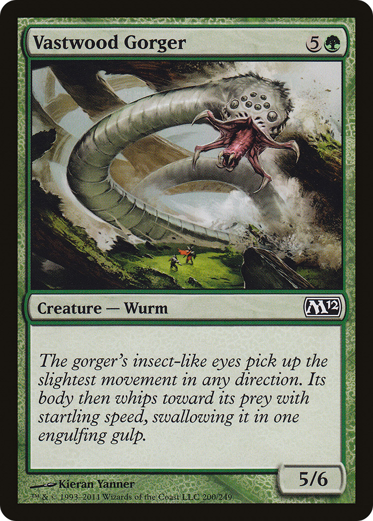 Vastwood Gorger (M12-200) [Magic 2012] Foil