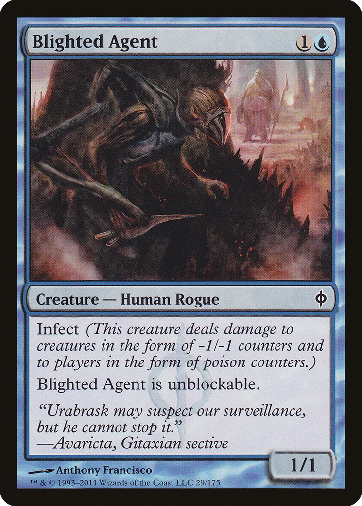 Blighted Agent (NPH-029) [New Phyrexia]