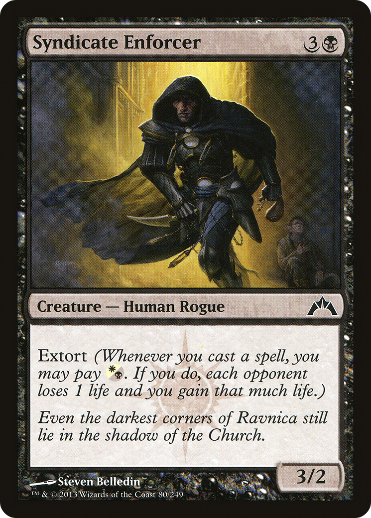 Syndicate Enforcer (GTC-080) [Gatecrash]
