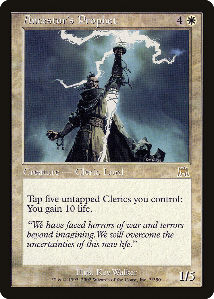 Ancestor's Prophet (ONS-003) [Onslaught]