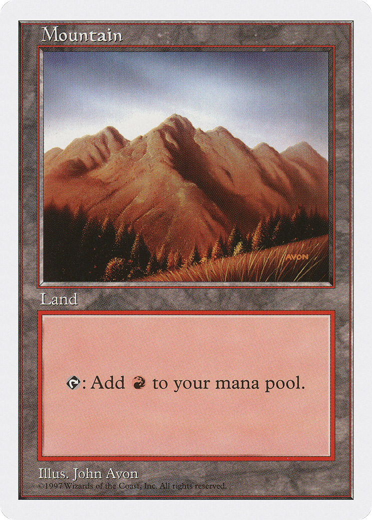 Mountain (5ED-444) [Fifth Edition]