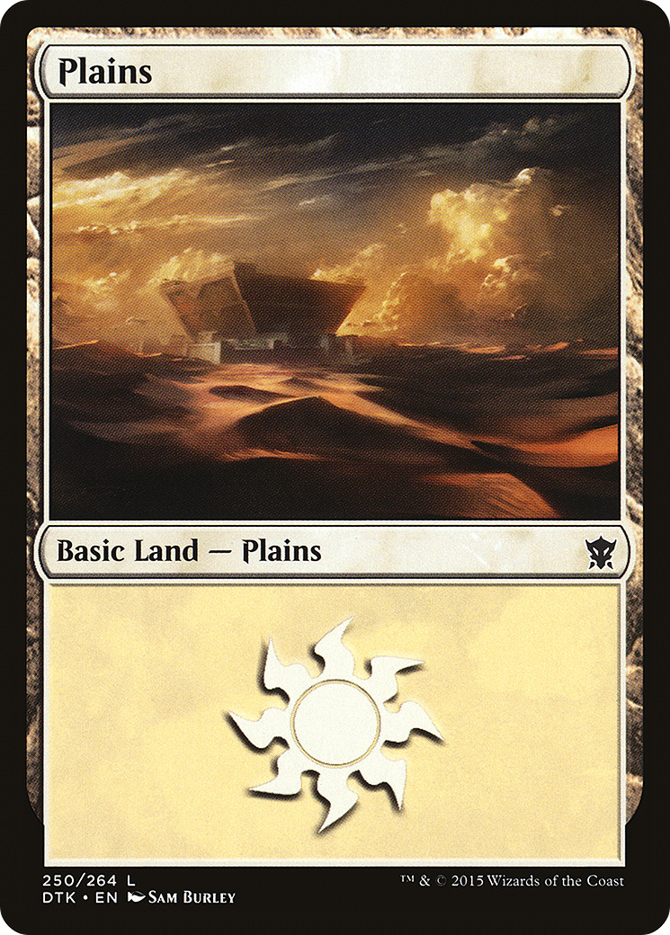 Plains (DTK-250) [Dragons of Tarkir]
