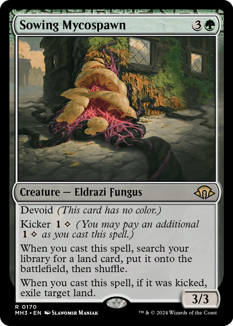Sowing Mycospawn (MH3-170) [Modern Horizons 3]