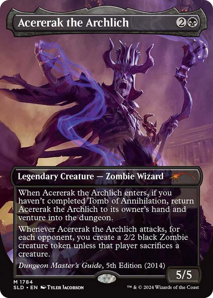 Acererak the Archlich (SLD-1784) (Borderless) [Secret Lair Drop]