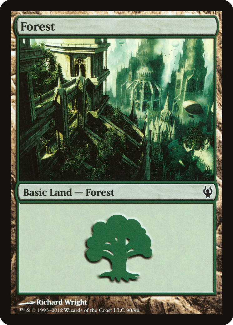 Forest (DDJ-090) [Duel Decks: Izzet vs. Golgari]