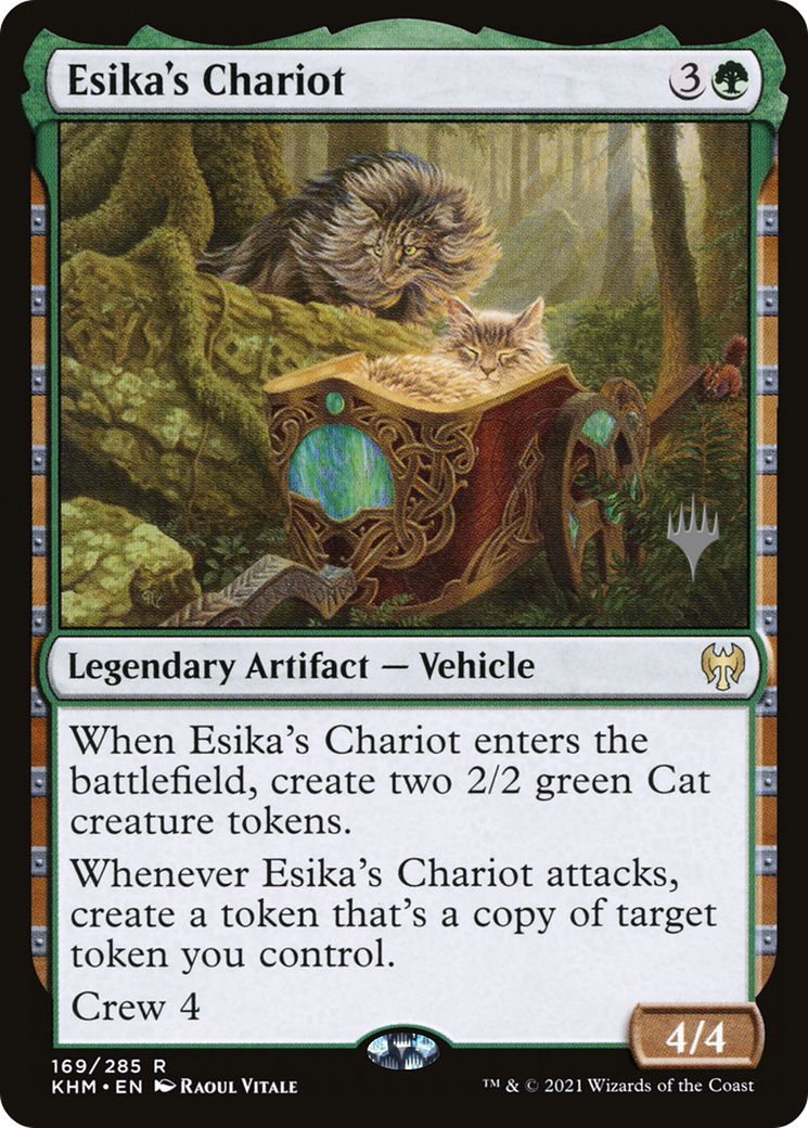 Esika's Chariot (PPKHM-169) [Promo Pack: Kaldheim Promos] Foil