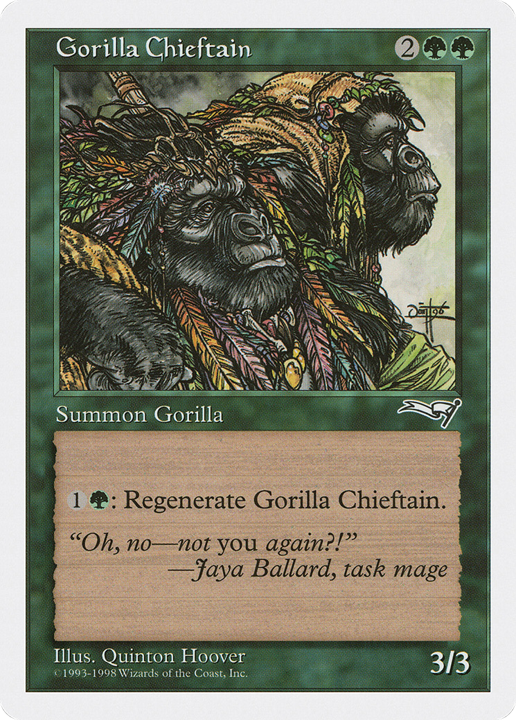 Gorilla Chieftain (ATH-068) [Anthologies]
