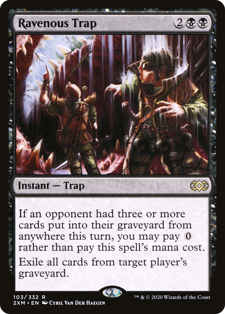 Ravenous Trap (2XM-103) [Double Masters] Foil
