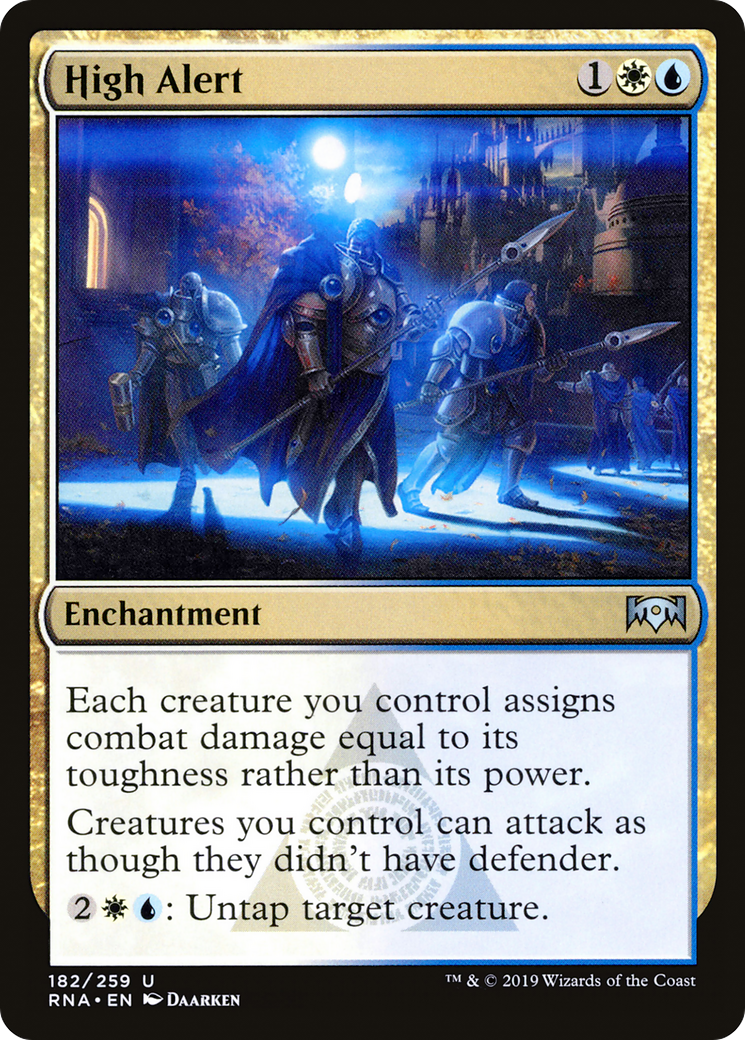 High Alert (RNA-182) [Ravnica Allegiance] Foil