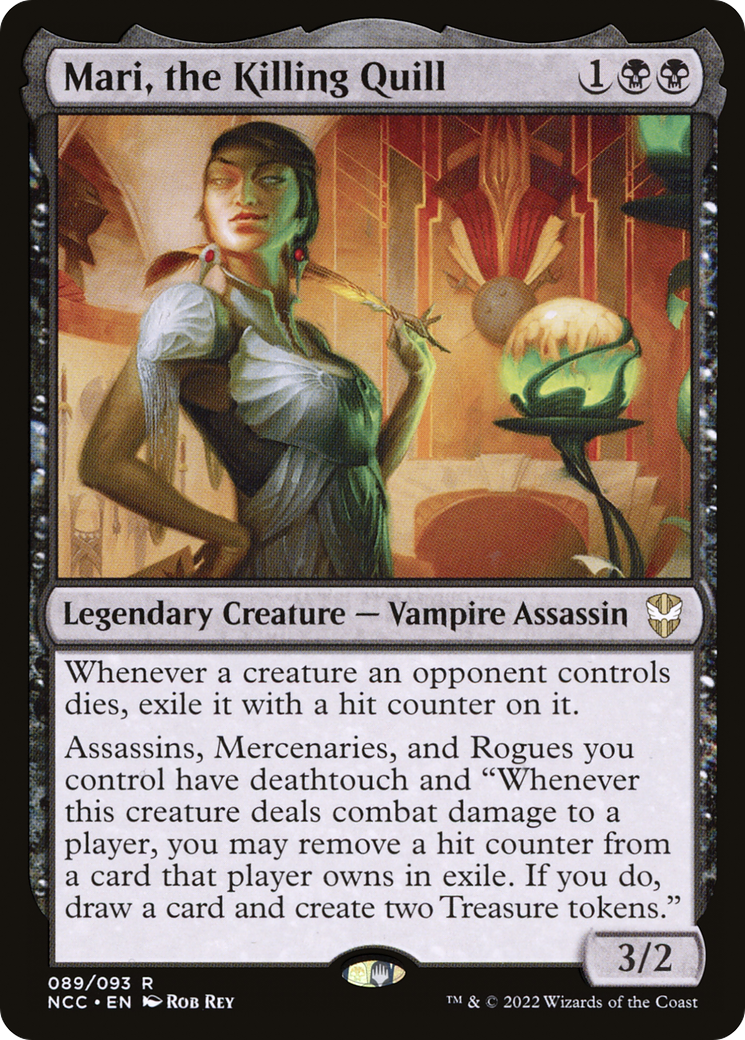 Mari, the Killing Quill (NCC-089) [New Capenna Commander] Foil