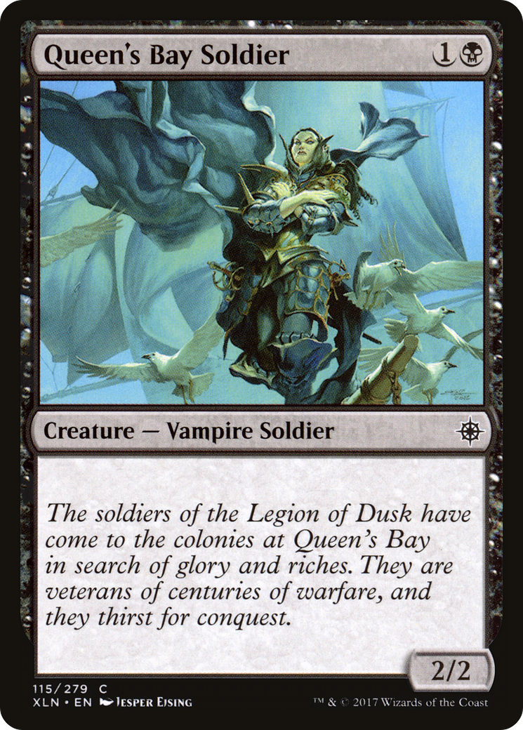 Queen's Bay Soldier (XLN-115) [Ixalan] Foil