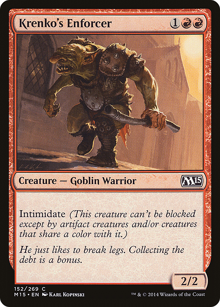 Krenko's Enforcer (M15-152) [Magic 2015]