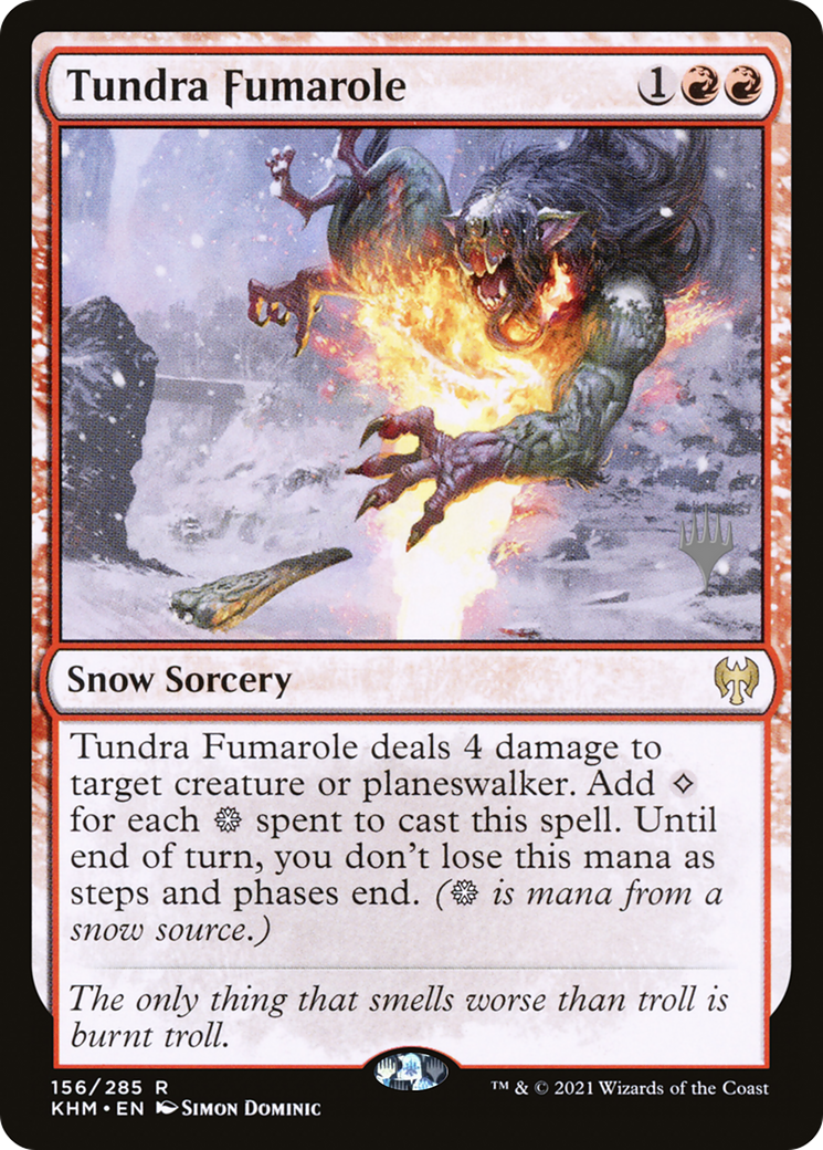 Tundra Fumarole (PPKHM-156) [Promo Pack: Kaldheim Promos] Foil