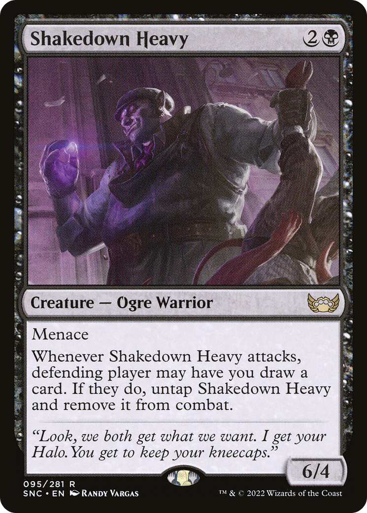 Shakedown Heavy (SNC-095) [Streets of New Capenna] Foil