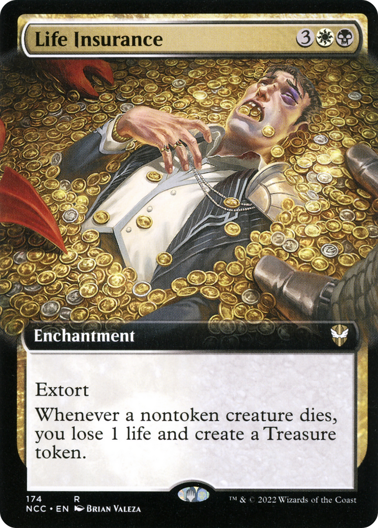 Life Insurance (Extended Art) (NCC-174) [New Capenna Commander]