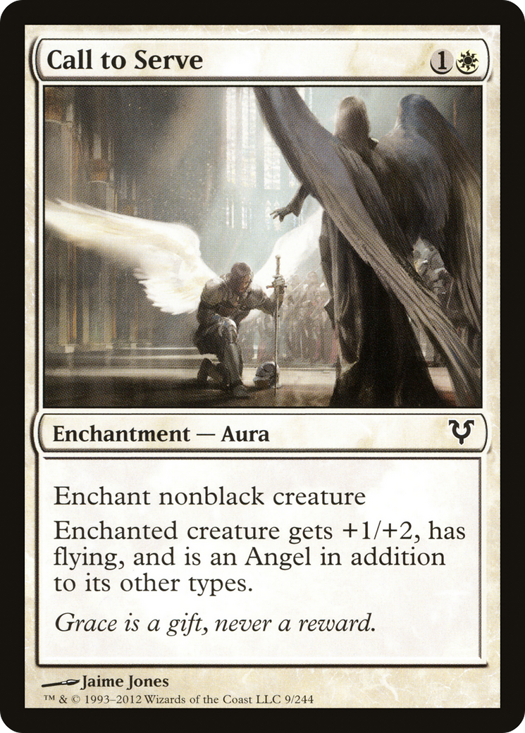 Call to Serve (AVR-009) [Avacyn Restored]