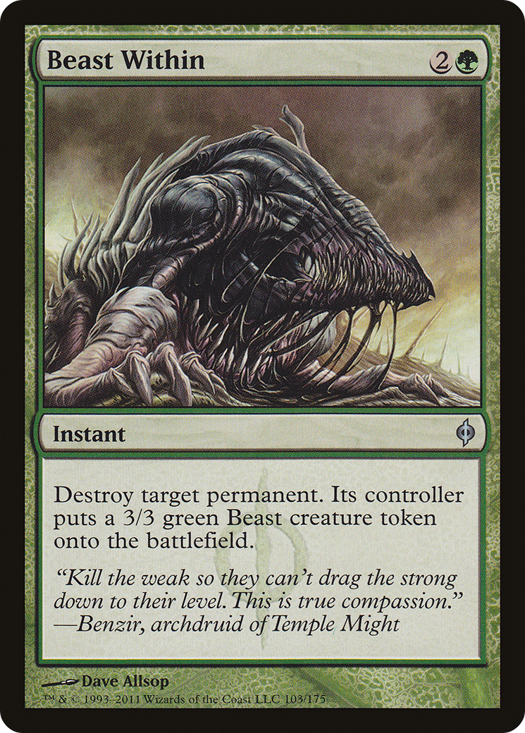 Beast Within (NPH-103) [New Phyrexia]