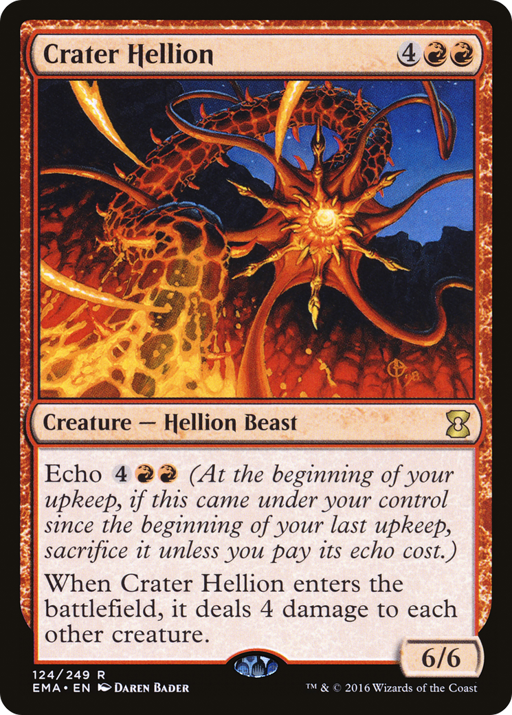 Crater Hellion (EMA-124) [Eternal Masters]
