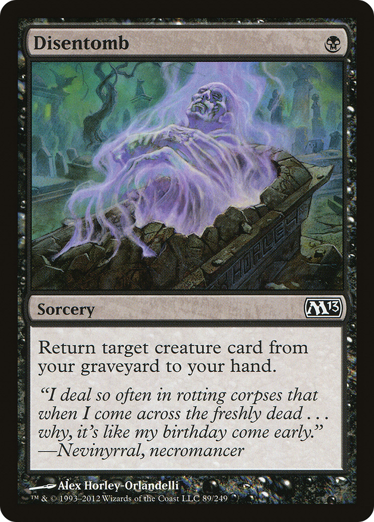 Disentomb (M13-089) [Magic 2013]