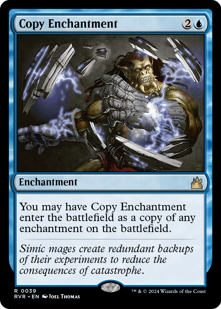 Copy Enchantment (RVR-039) [Ravnica Remastered] Foil
