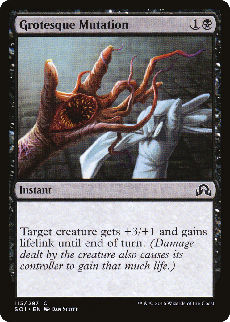 Grotesque Mutation (SOI-115) [Shadows over Innistrad] Foil