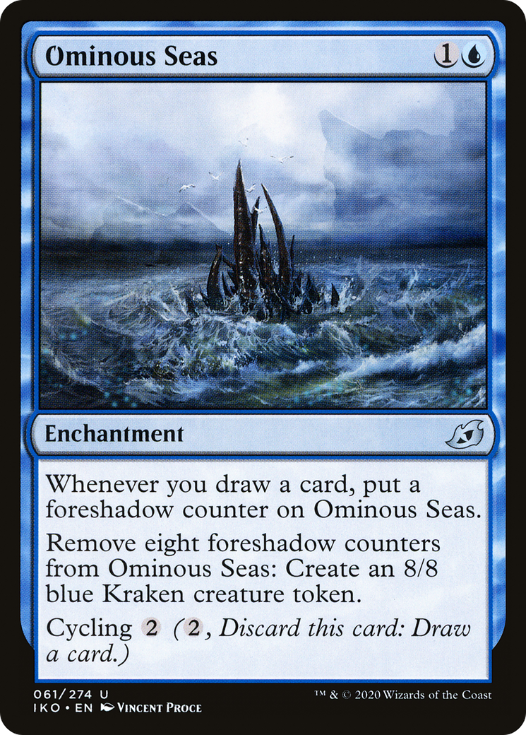 Ominous Seas (IKO-061) [Ikoria: Lair of Behemoths] Foil