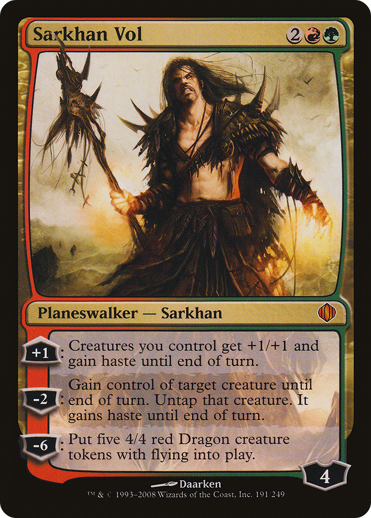 Sarkhan Vol (ALA-191) [Shards of Alara] Foil
