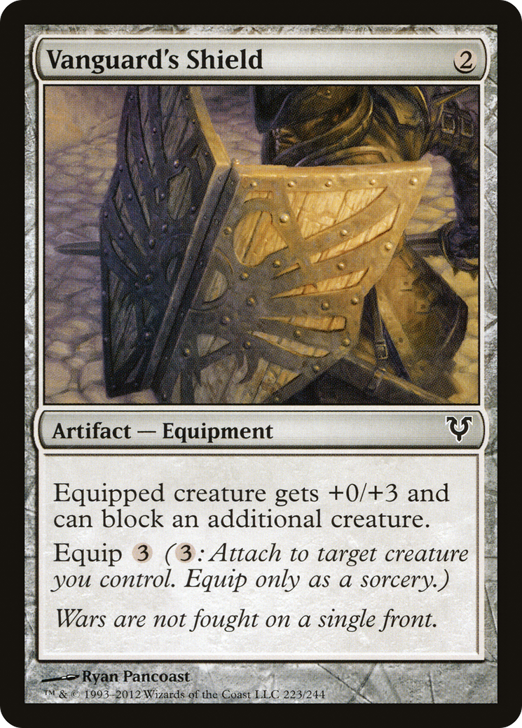Vanguard's Shield (AVR-223) [Avacyn Restored]