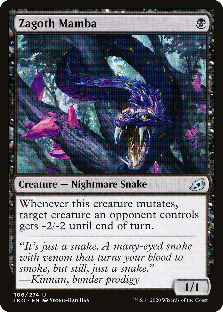 Zagoth Mamba (IKO-106) [Ikoria: Lair of Behemoths]