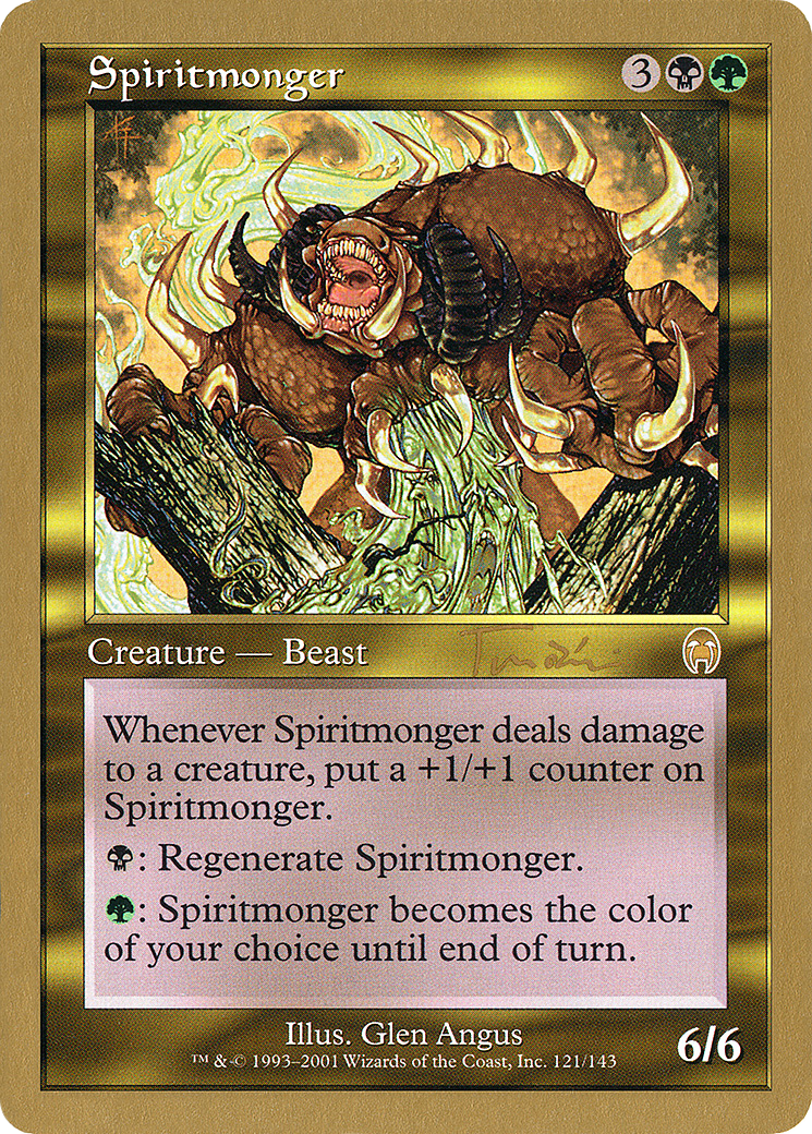 Spiritmonger - 2001 Jan Tomcani (APC) [World Championship Decks 2001]