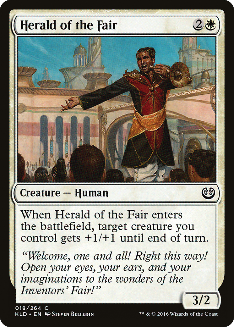 Herald of the Fair (KLD-018) [Kaladesh] Foil
