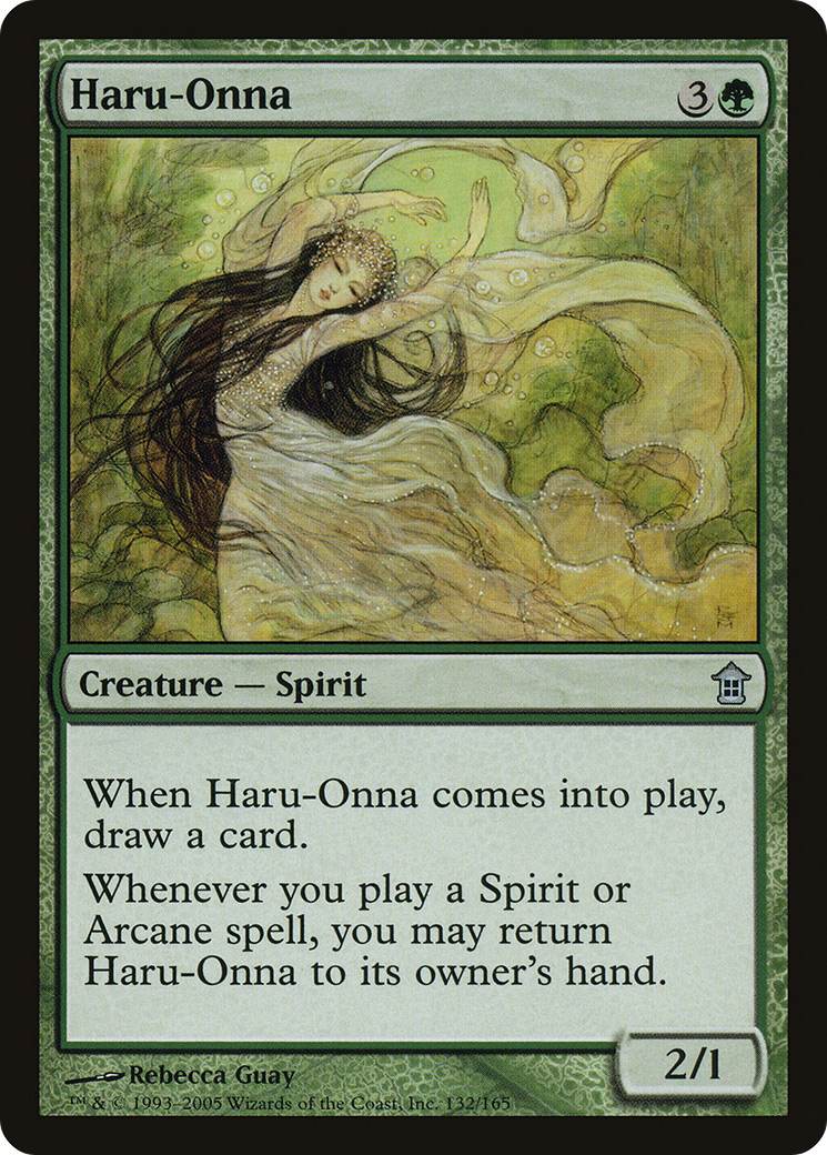 Haru-Onna (SOK-132) [Saviors of Kamigawa] Foil