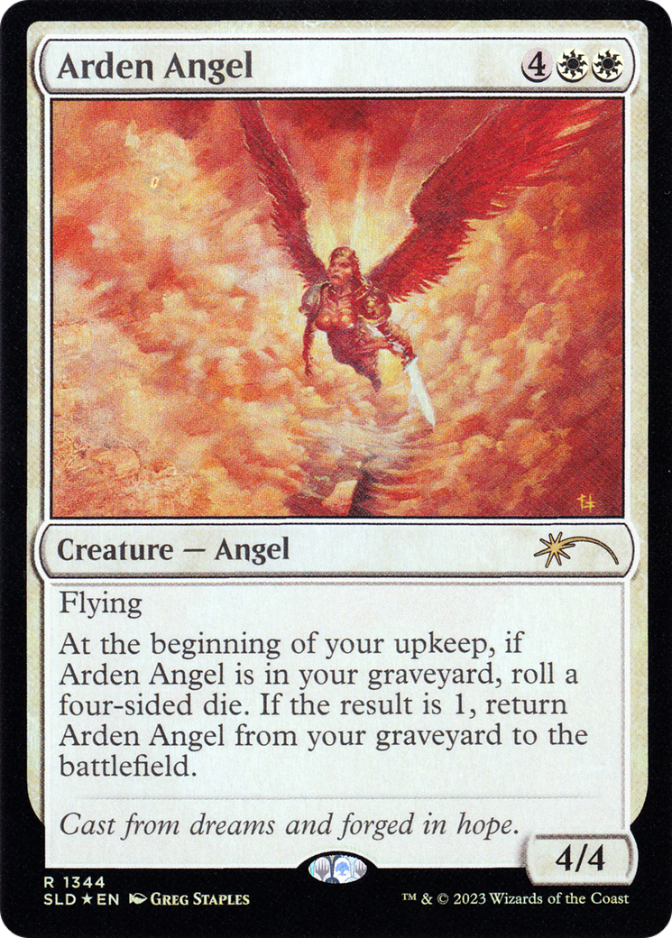 Arden Angel (SLD-1344) [Secret Lair Drop] Foil
