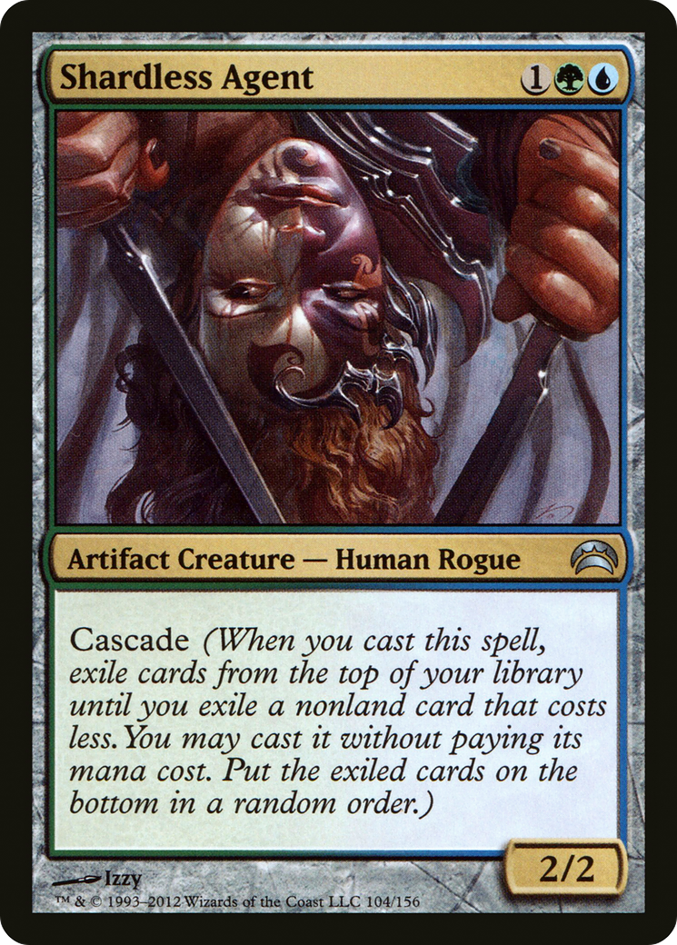 Shardless Agent (PC2-104) [Planechase 2012] Foil