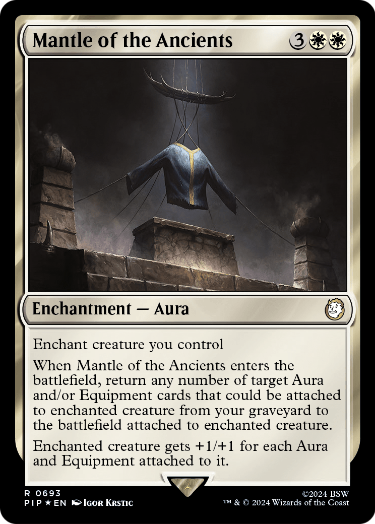 Mantle of the Ancients (Surge Foil) (PIP-693) [Fallout] Foil