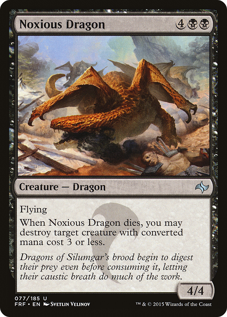 Noxious Dragon (FRF-077) [Fate Reforged] Foil
