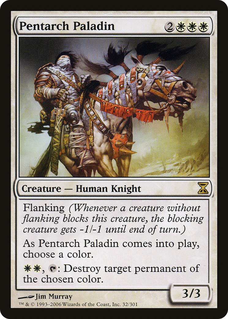Pentarch Paladin (TSP-032) [Time Spiral] Foil