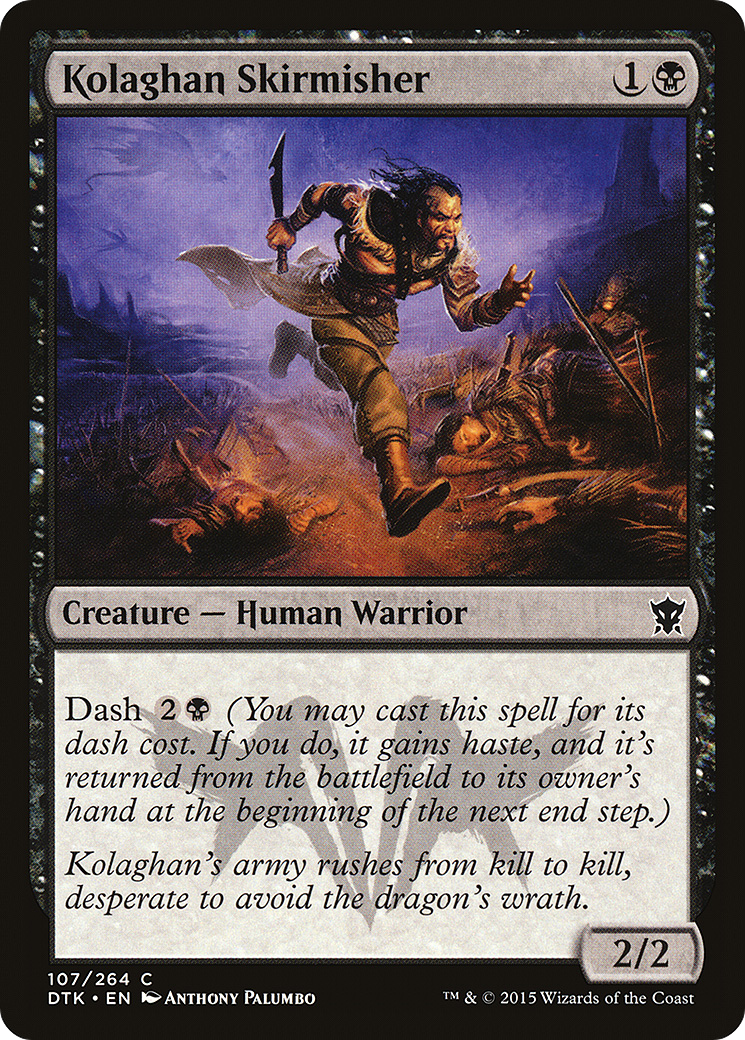 Kolaghan Skirmisher (DTK-107) [Dragons of Tarkir]