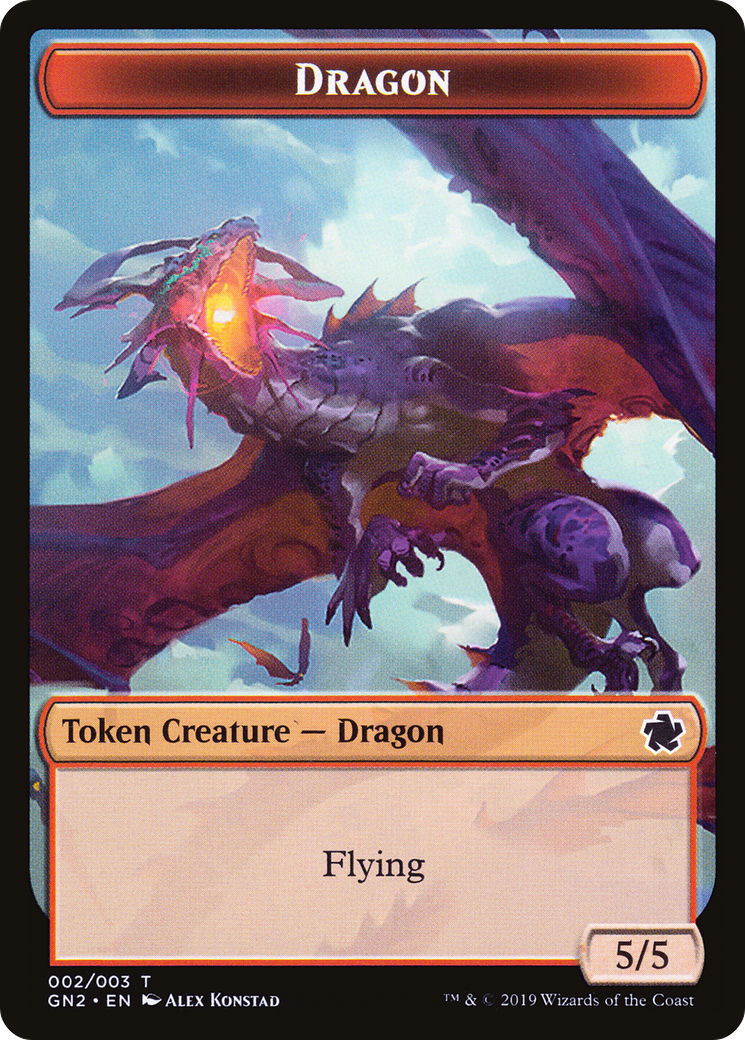 Dragon (TGN2-002) [Game Night 2019 Tokens]